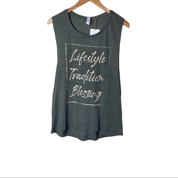 NWT Huck Outdoors Gray Tank—large - Picture 1 of 2